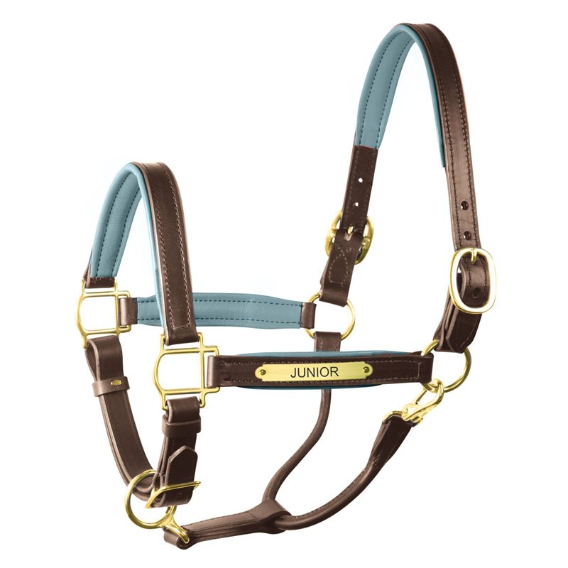 Personalized Engraved Leather Horse Halters - Perri's Leather