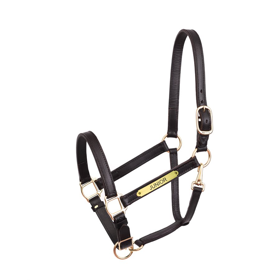 Weaver Leather 1 Track COB Halter, Mahogany