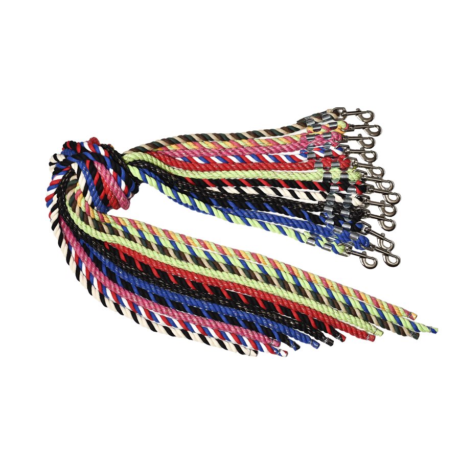 Cotton Lead Ropes for Horses Perri's Leather