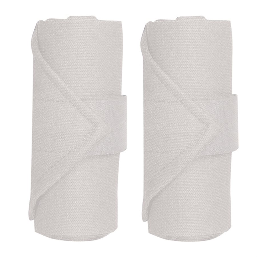 12 White Standing Bandages 4 Pack